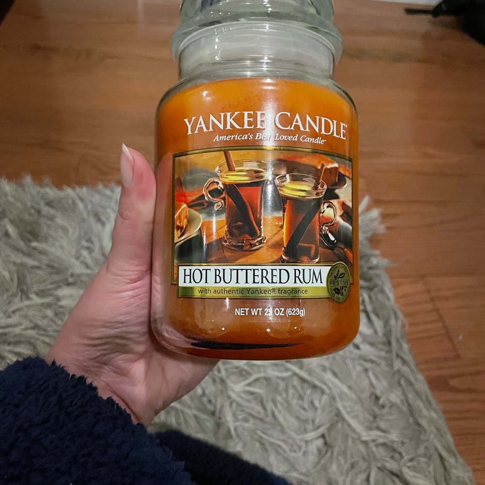 Yankee Candle Hot Buttered Rum Jar
